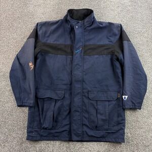Workrite Gore-Tex Jacket Mens Large Navy Blue Nomex FR Workwear Coat G341